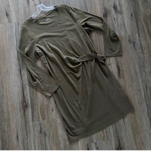 Aerie tie T-shirt dress